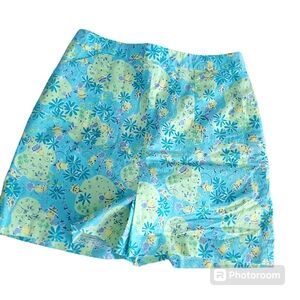 Vintage white label Lilly Pulitzer skort 10